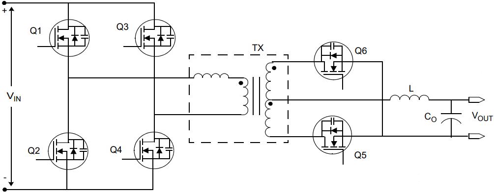 Inside an isolated DC-DC converter ( with explanation and