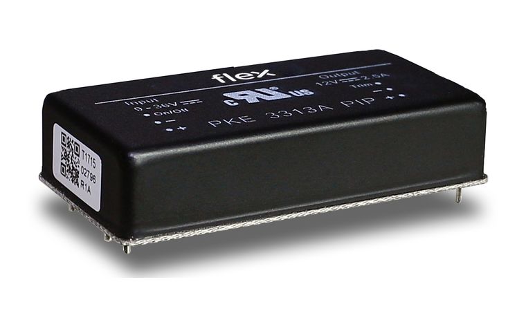 Eighth brick DC/DC provides 240W from a wide input range • Power Modules •  Flex